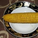 Corn: a quick cooking method (step-by-step recipe with photos)