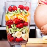 Hamile bir kadın için yemek organize etmek