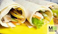 Lavash roll with salmon Roll with salmon in lavash recipe